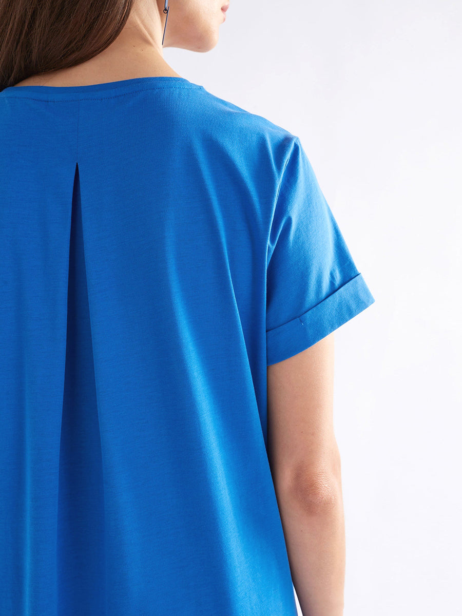 Haki T-Shirt Dress - Azure