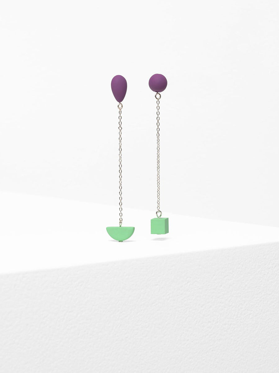 Reyni Drop Earring - Mint