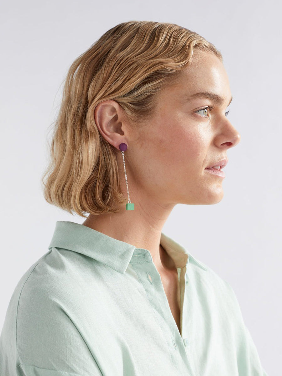 Reyni Drop Earring - Bronze
