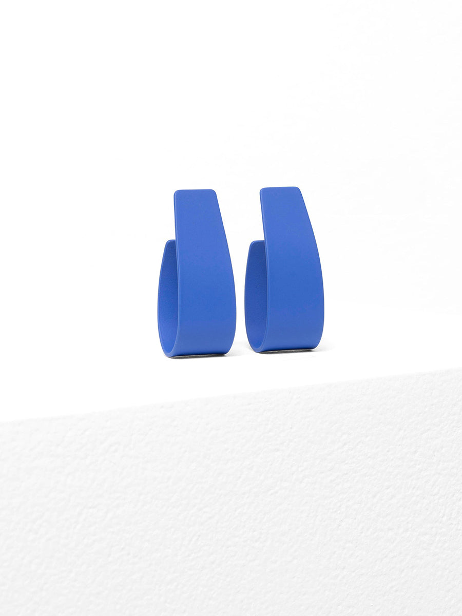 Viri Earrings - Electric Blue