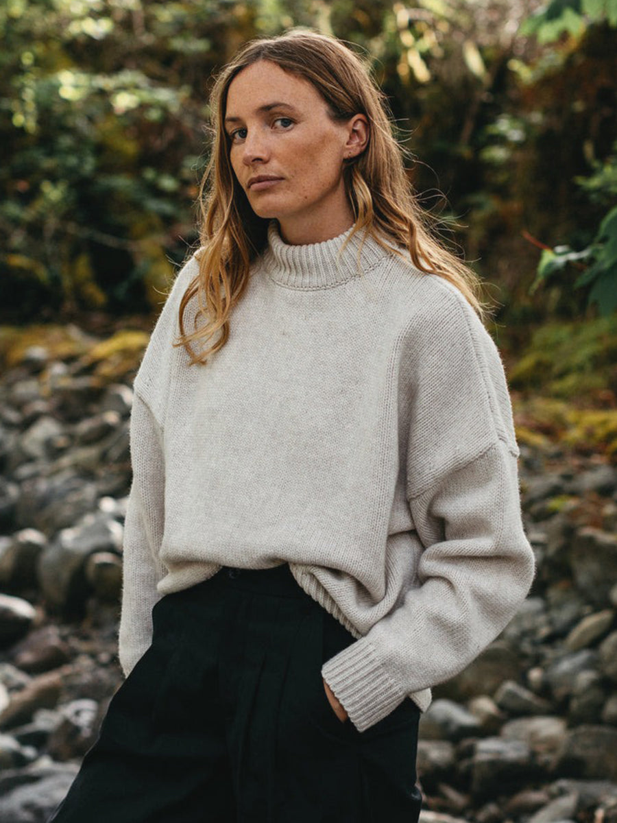 Eyre Crewneck Sweater - Oatmeal