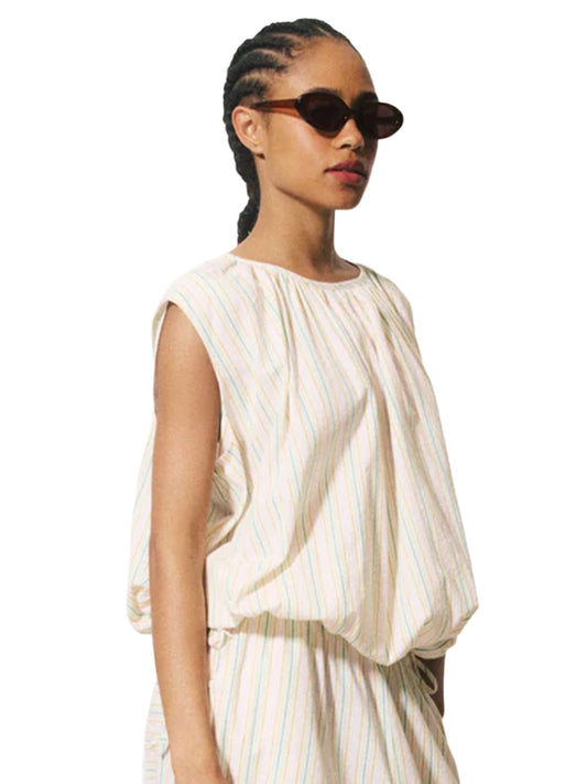 Tina Top - Off White Multi
