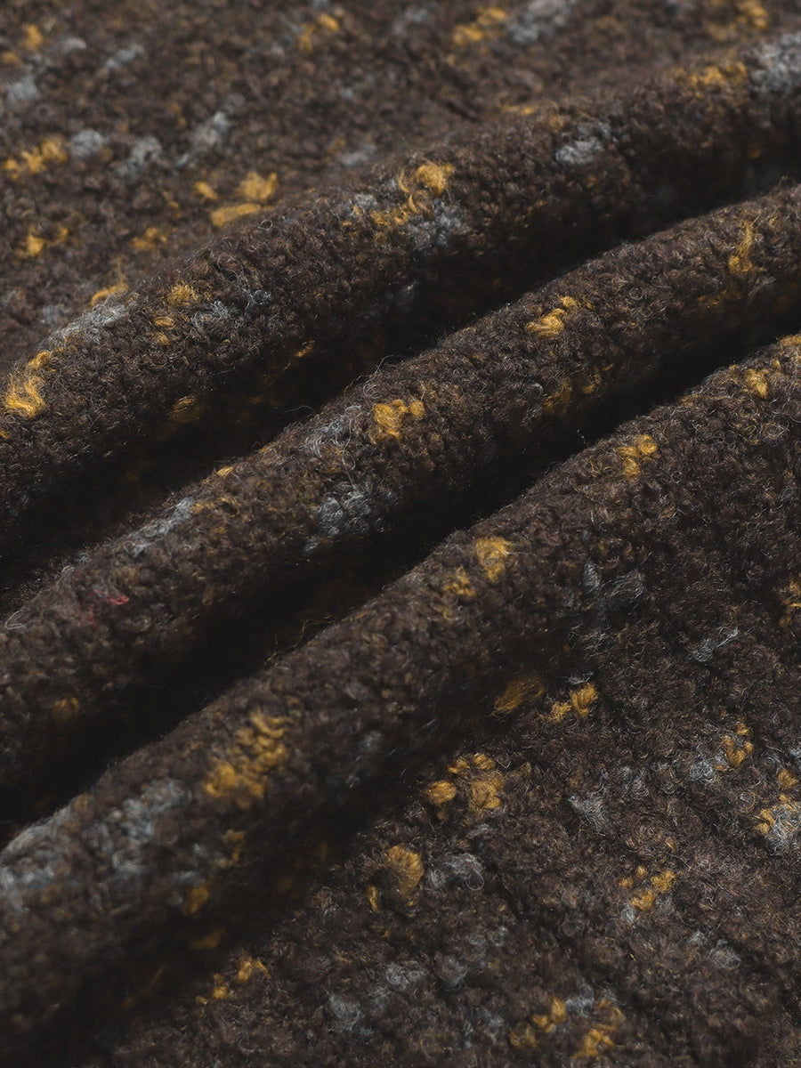 Buckley Boucle Cardigan - Brown
