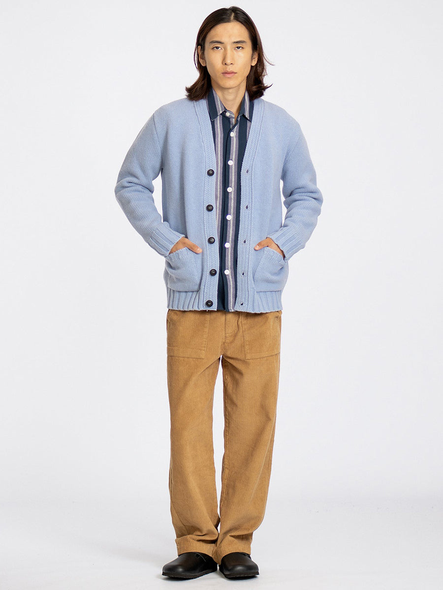 Buckley Cardigan - Silver Blue