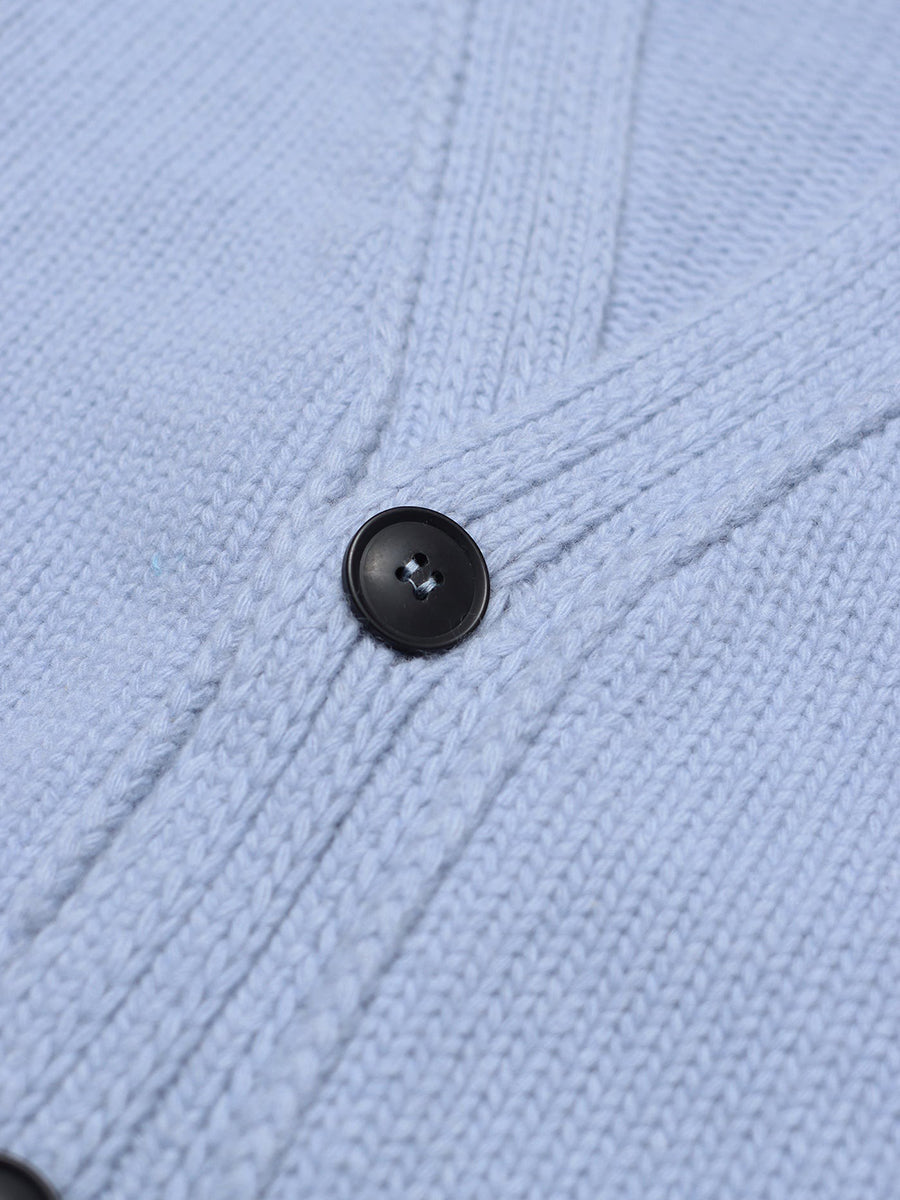 Buckley Cardigan - Silver Blue