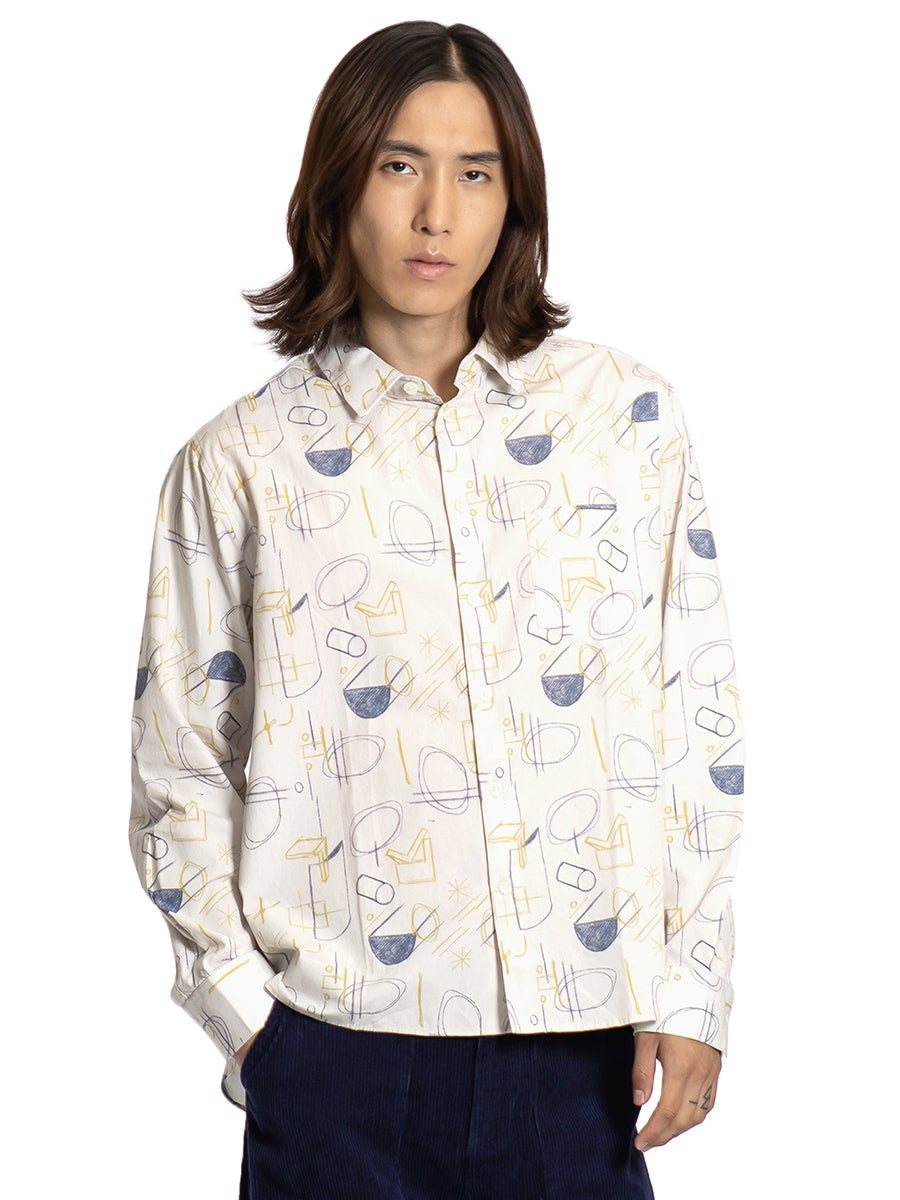 Day Long Sleeve Shirt - Snow White Sketch