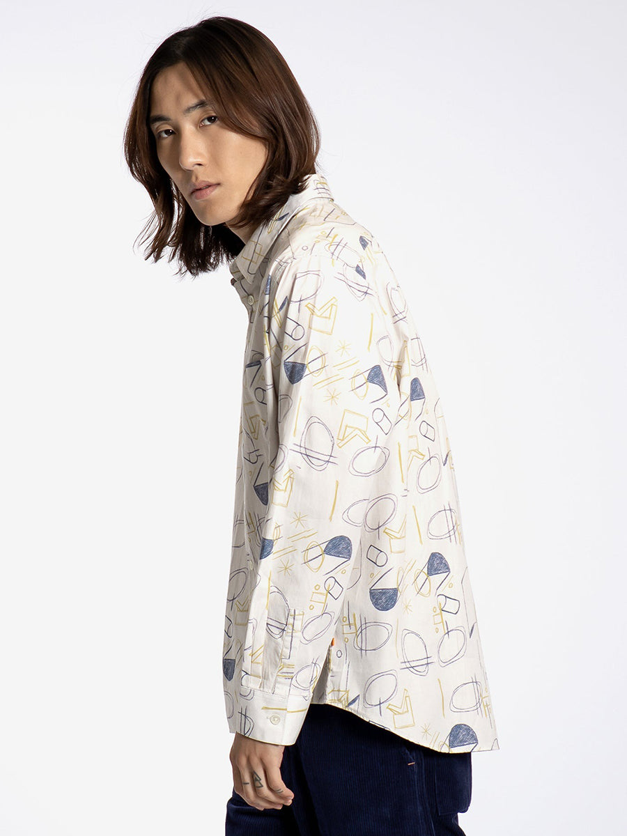 Day Long Sleeve Shirt - Snow White Sketch