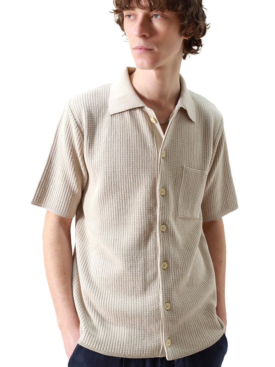 Heitor Short Sleeve Shirt - Sand