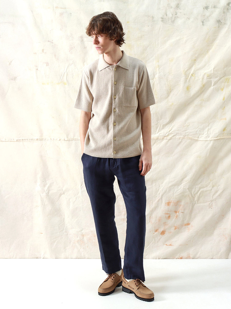 Heitor Short Sleeve Shirt - Sand