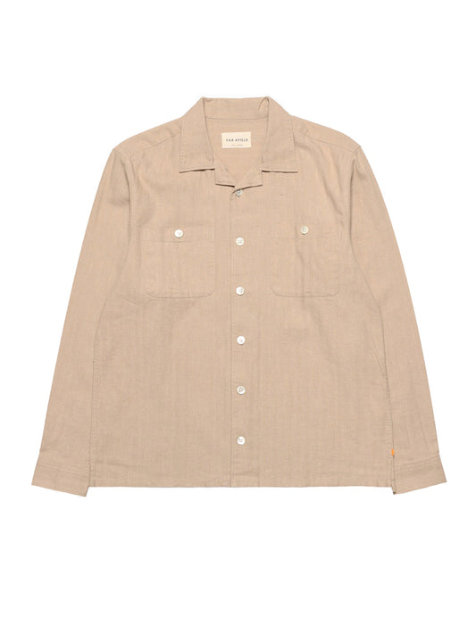 Hiro Long Sleeve Shirt - Sand