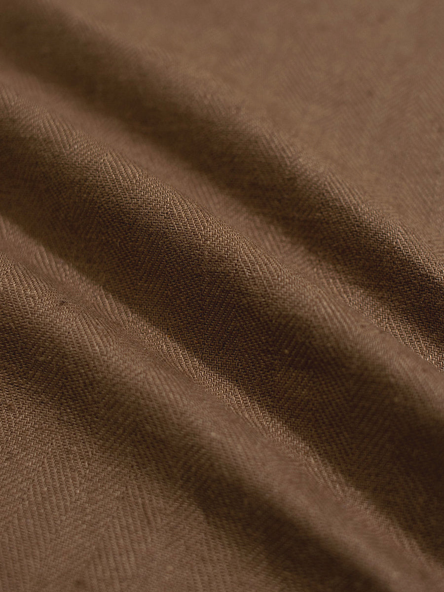 Hiro Long Sleeve Shirt - Dark Brown