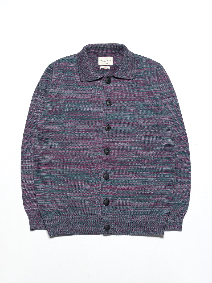 Kiyo Cardigan - Silver Blue