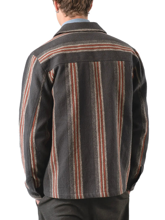 Normsk Jacket - Grey Yara Stripe