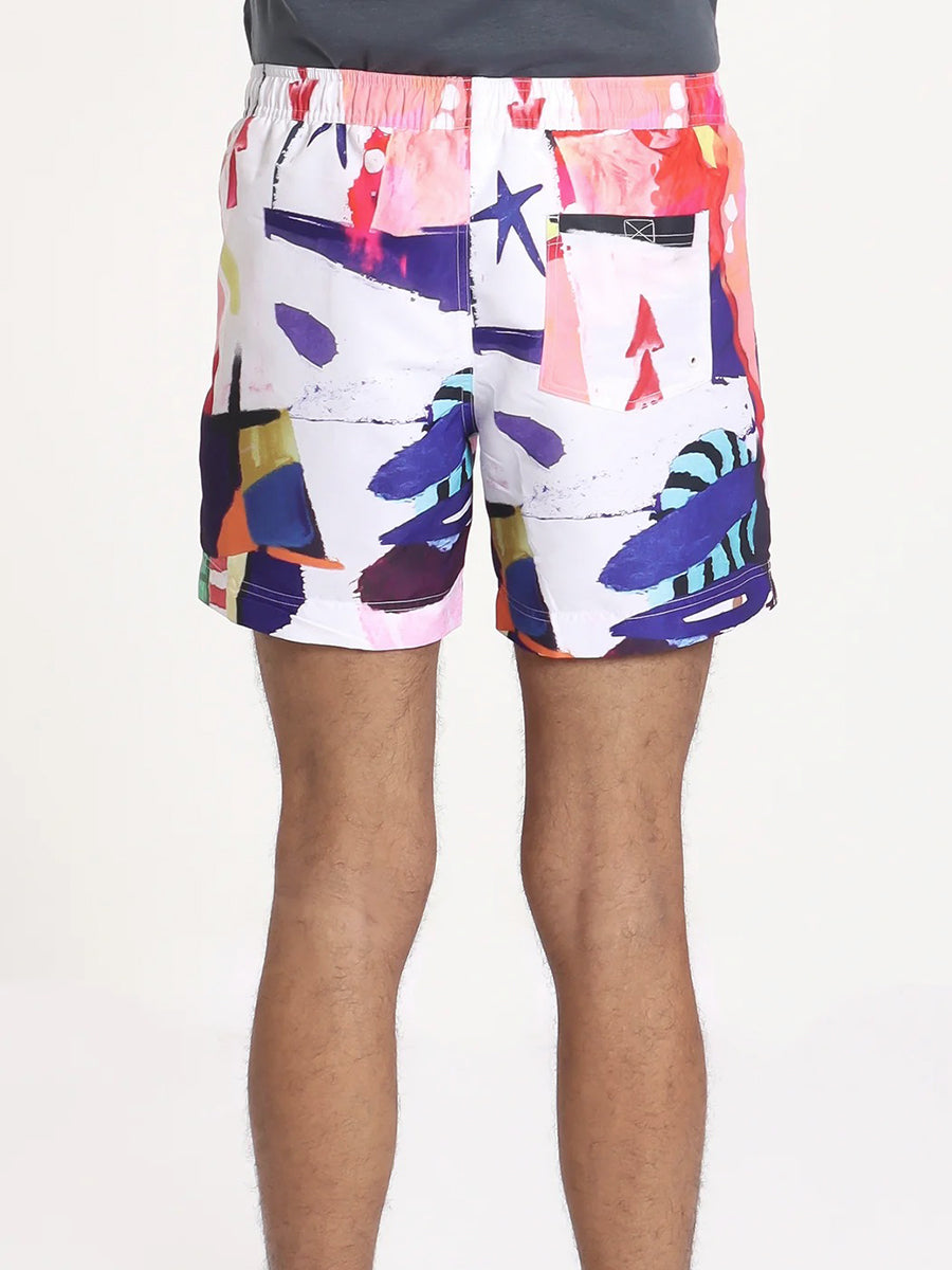 Printed Swimshorts - Poster Print