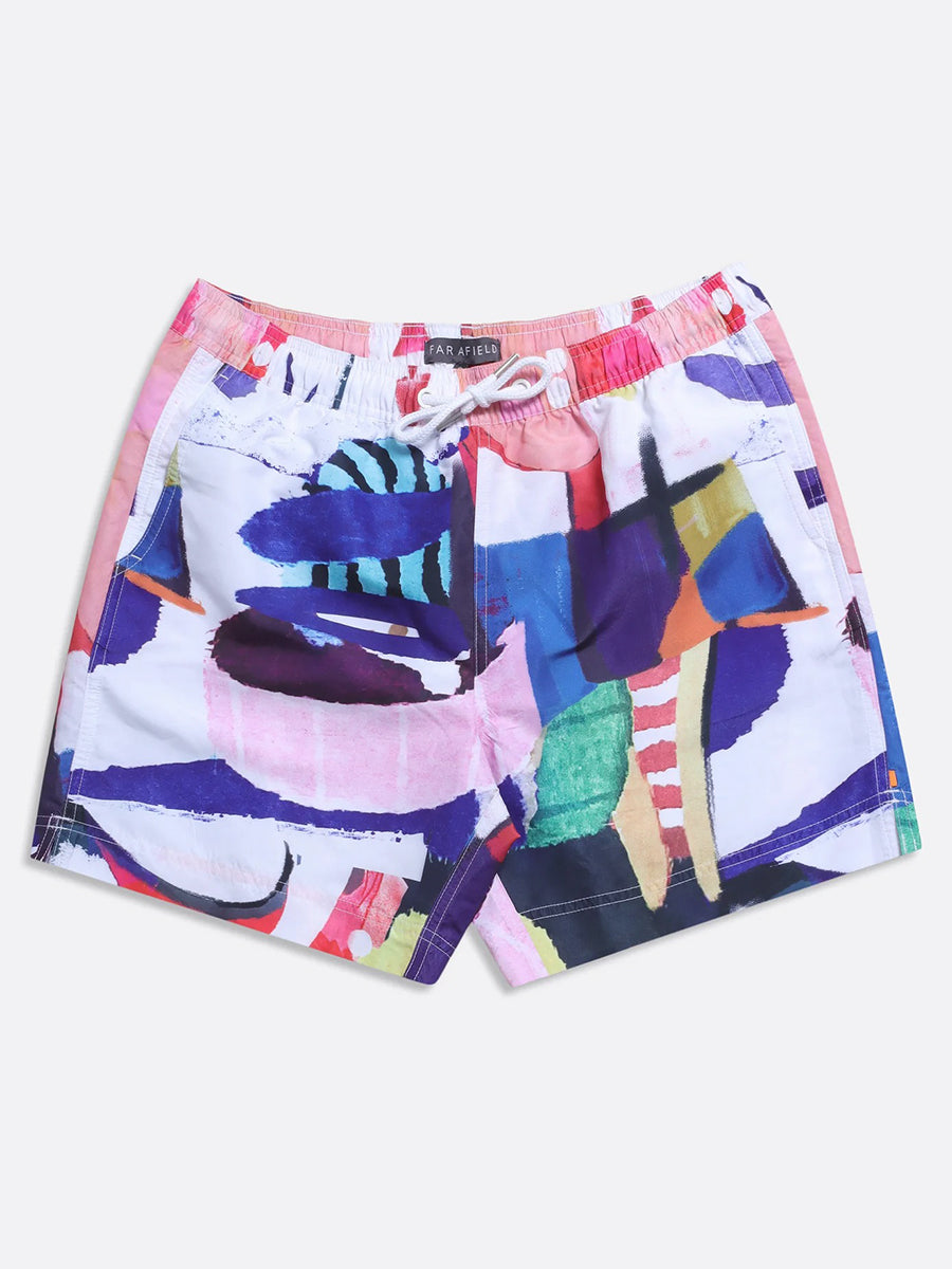 Printed Swimshorts - Poster Print