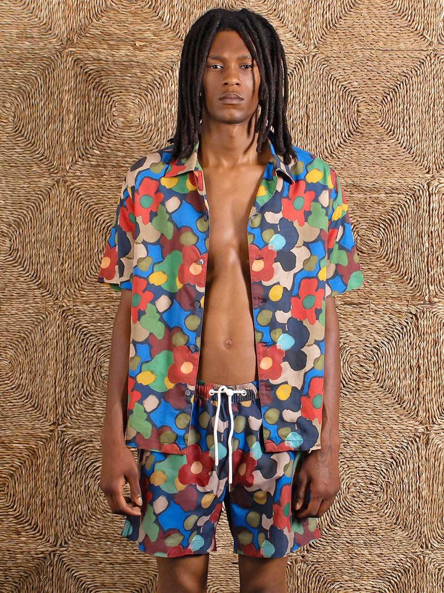 Printed Swimshorts - Island Print
