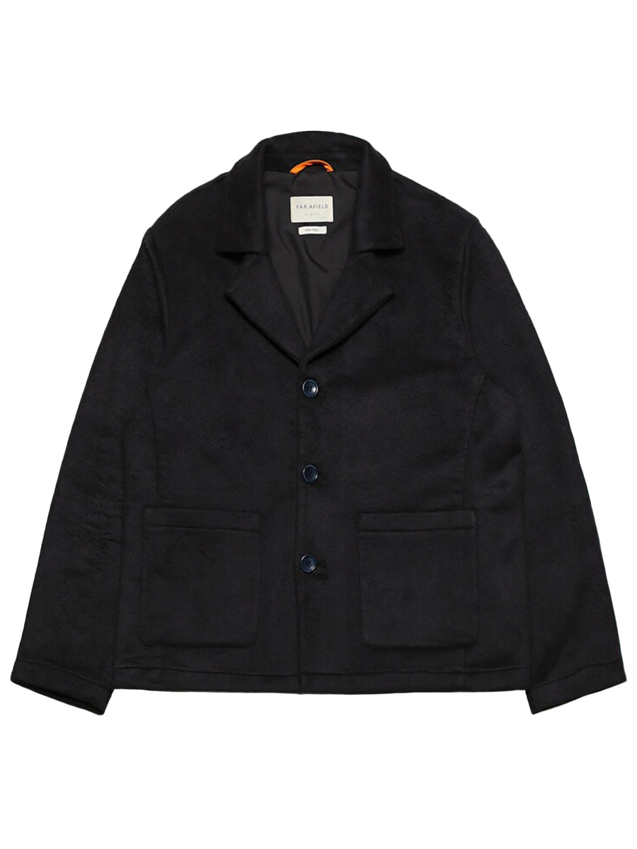 Zirkus Brushed Pile Blazer - Black