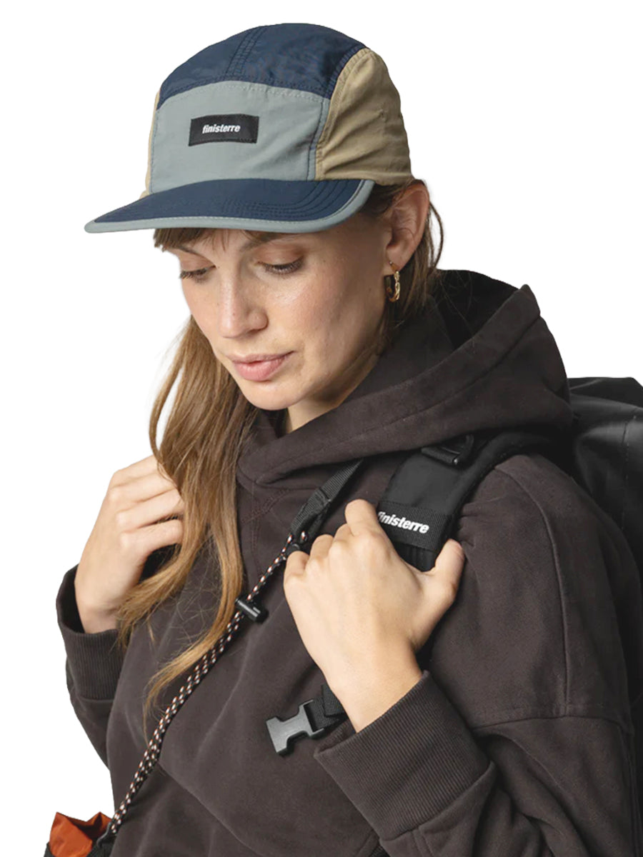 Apex Soft-Peak 5-Panel Cap - Dark Ocean, Bay Blue, Rock Salt