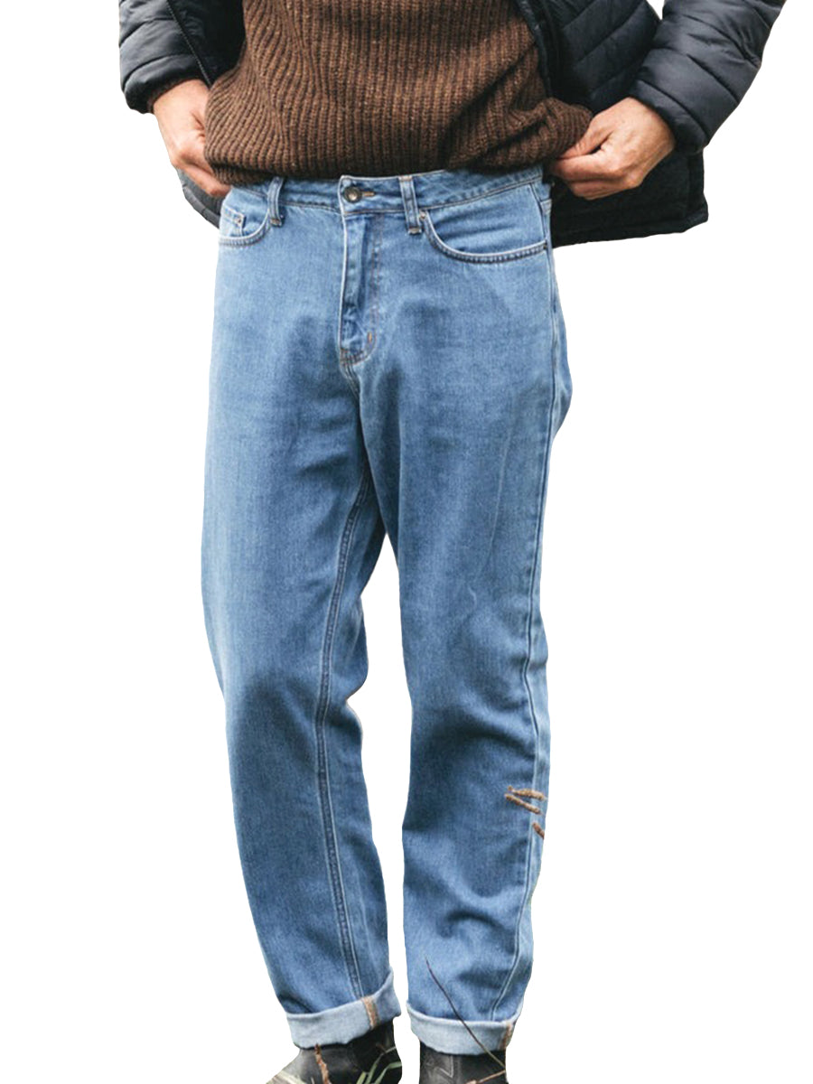 Breaker Jeans - Washed indigo