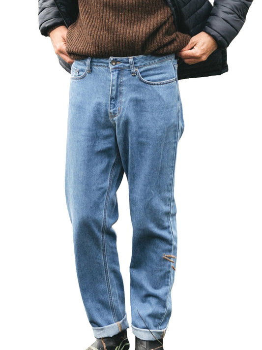 Breaker Jeans - Washed indigo
