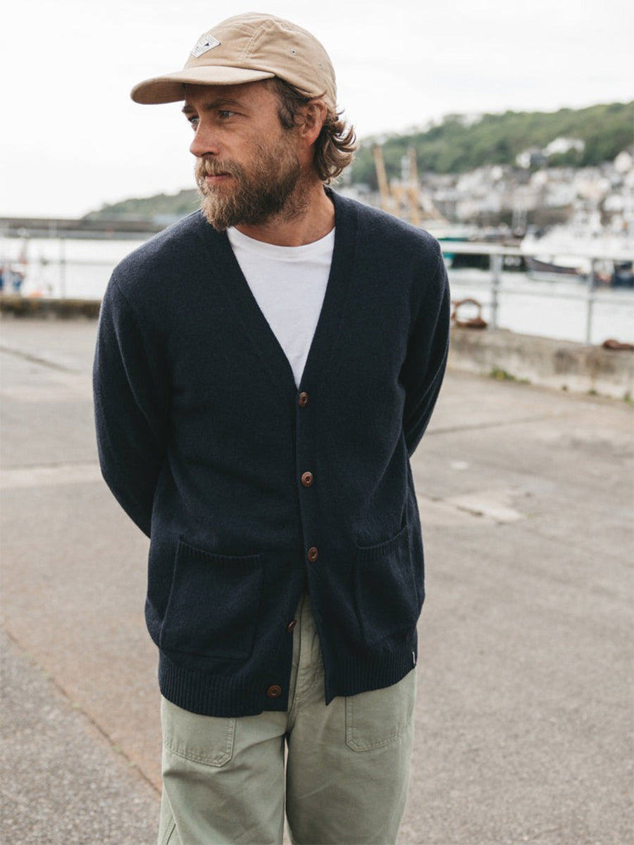 Columba Cardigan - Navy