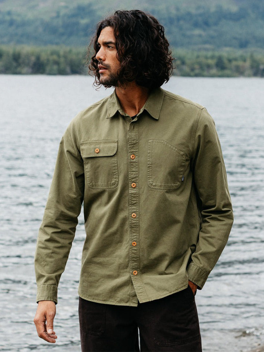 Eddystone Shirt - Sea Grass
