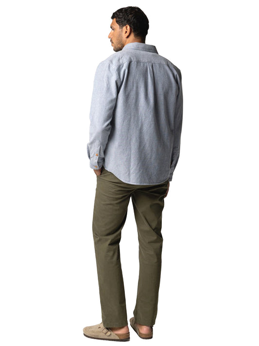 Gylly Shirt - Indigo Dobby