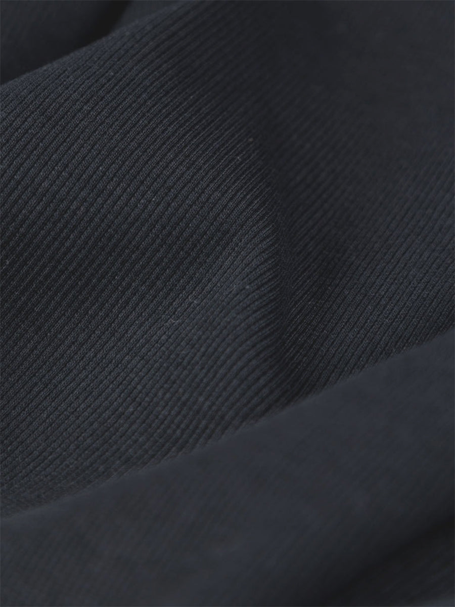 Powes Ribbed Tank - Black