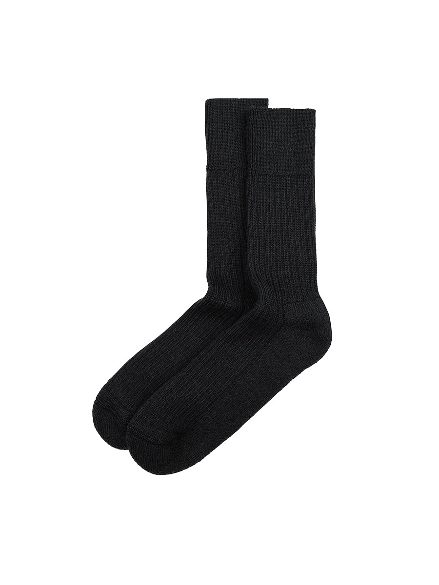 Ribbed Socks - Black