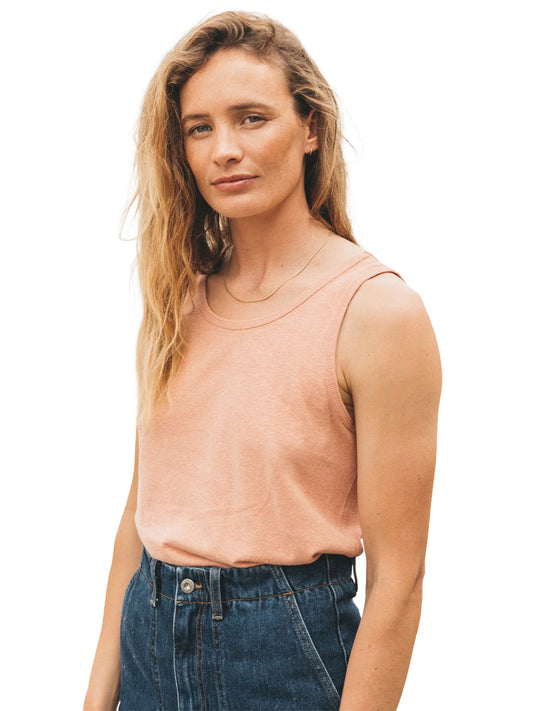 Riviera Tank Top - Clay