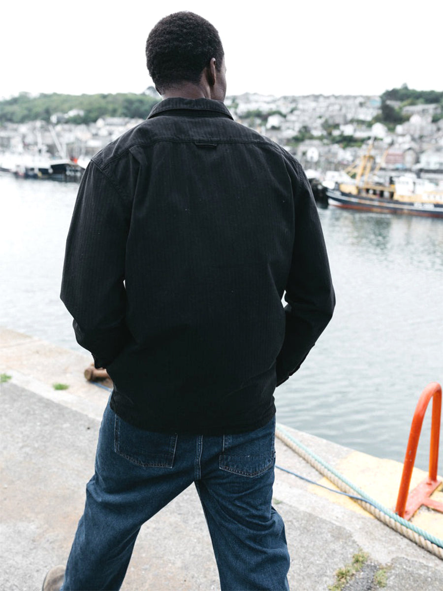 Tonkin Work Shirt - Washed Black