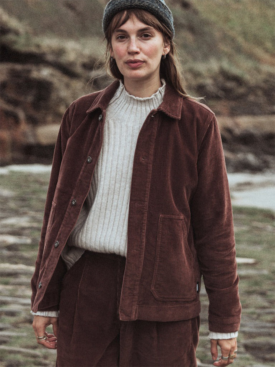 Yarrel Cord Jacket - Chestnut