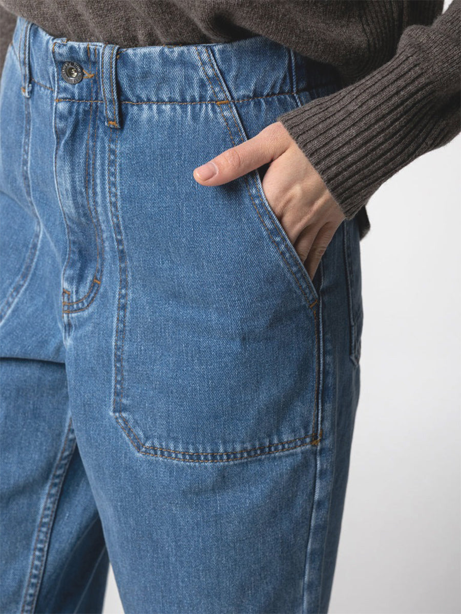 Yarrel Jean - Washed Indigo