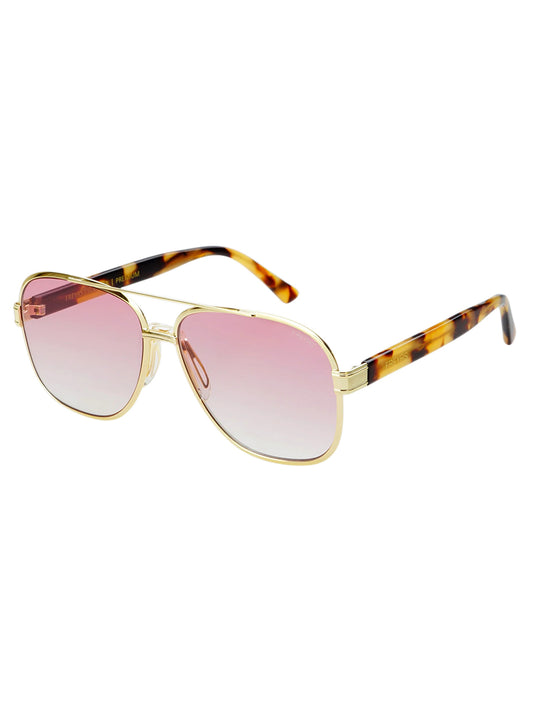 Carter Aviator Sunglasses - Rose