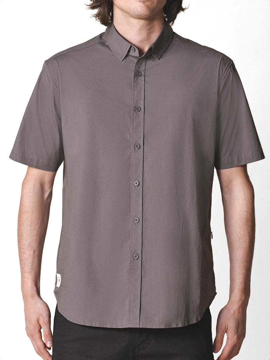 Foundation Short Sleeve Shirt - Titanium