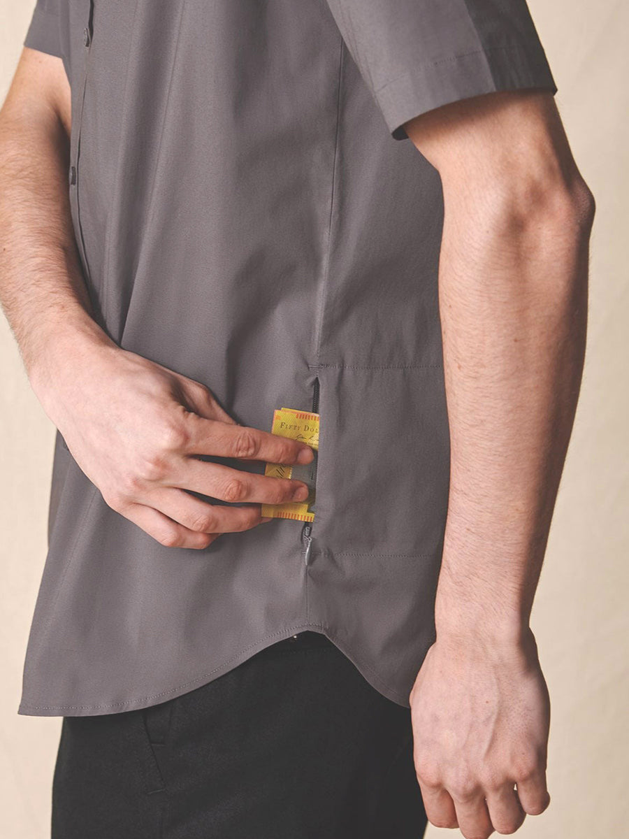 Foundation Short Sleeve Shirt - Titanium