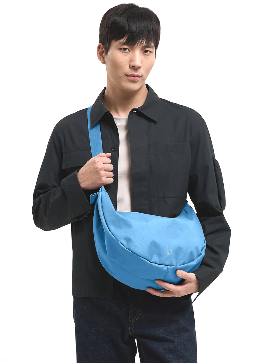 The Moon Bag Large - Aqua