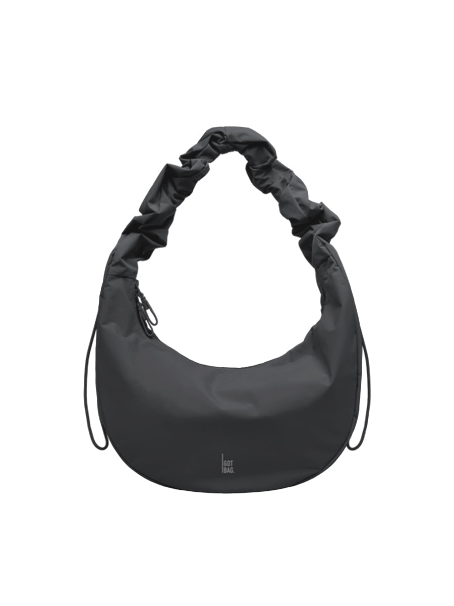 The Moon Bag Ruffle - Black