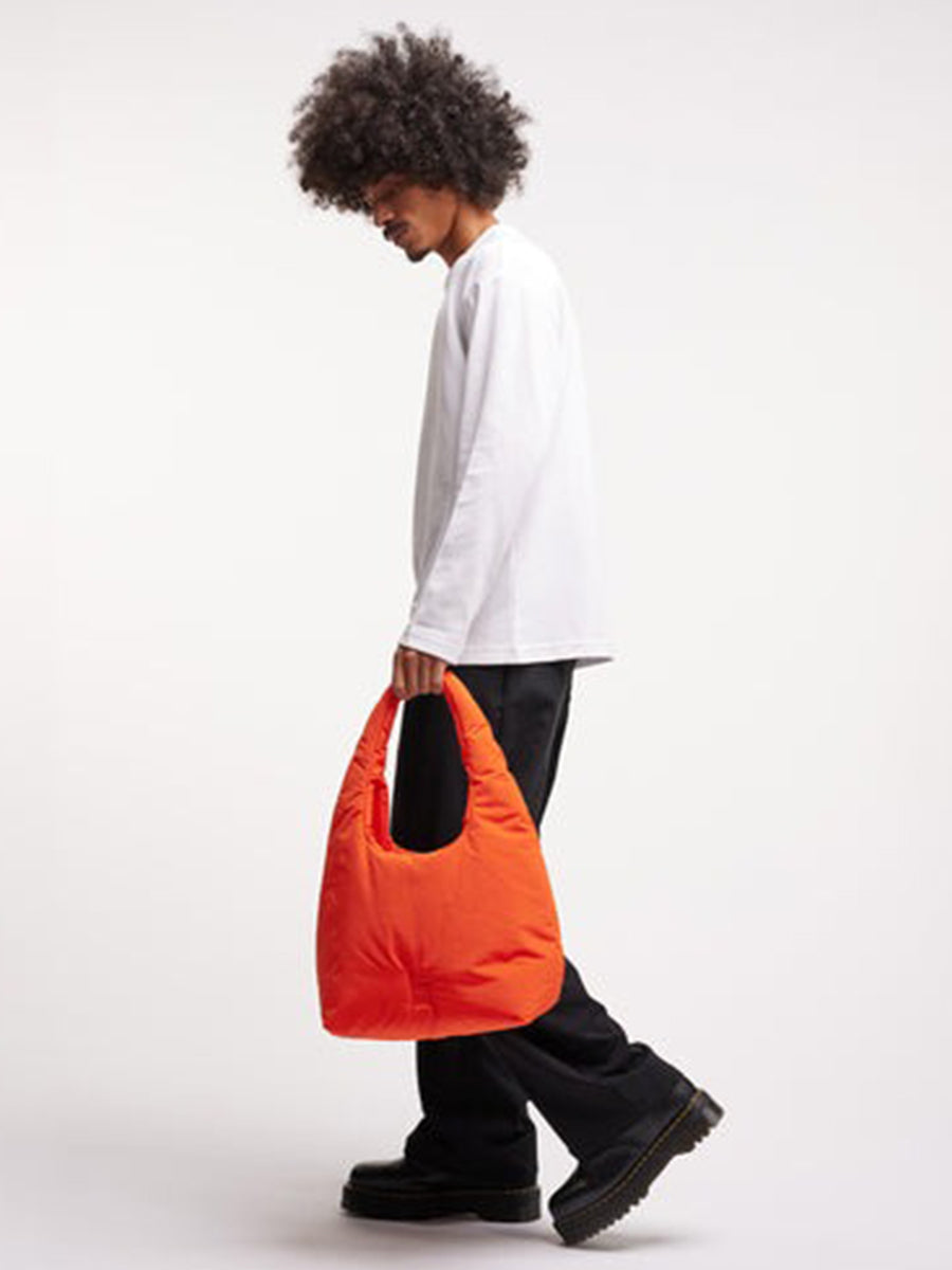 The Cloud Shoulder Bag - Hot Coral