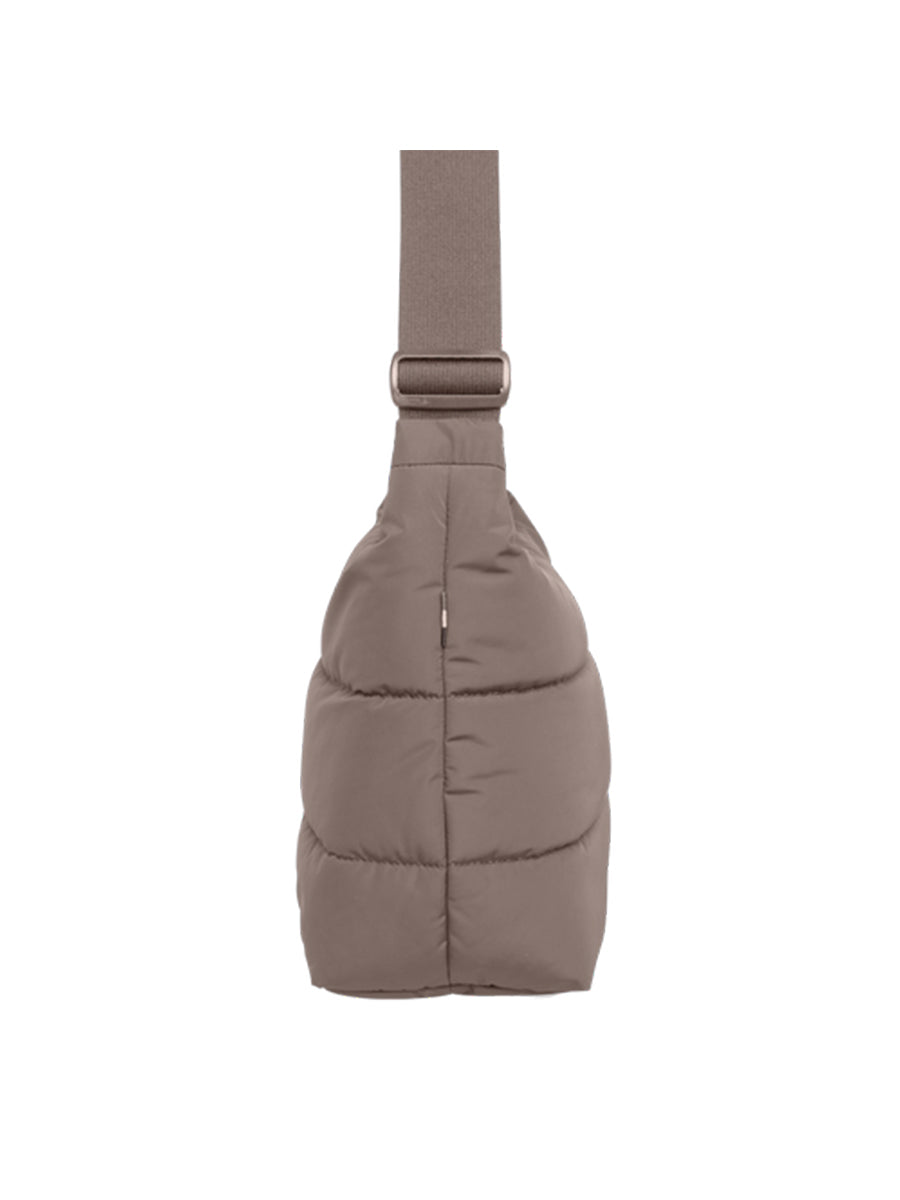The Puffer Square Bag - Oyster