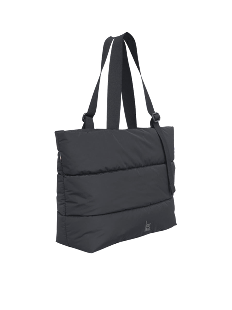 The Puffer Tote Bag - Black