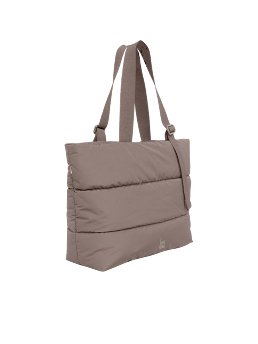 The Puffer Tote Bag - Oyster