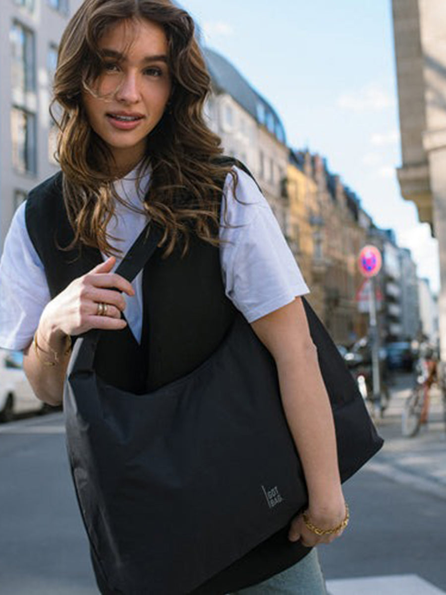 The T-Shape Bag Large - Black