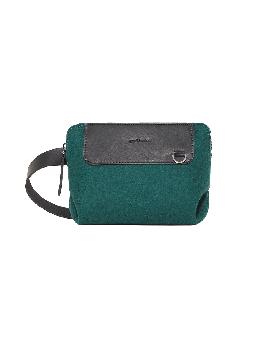 Bedford Wool Belt & Body Bag - Kombu