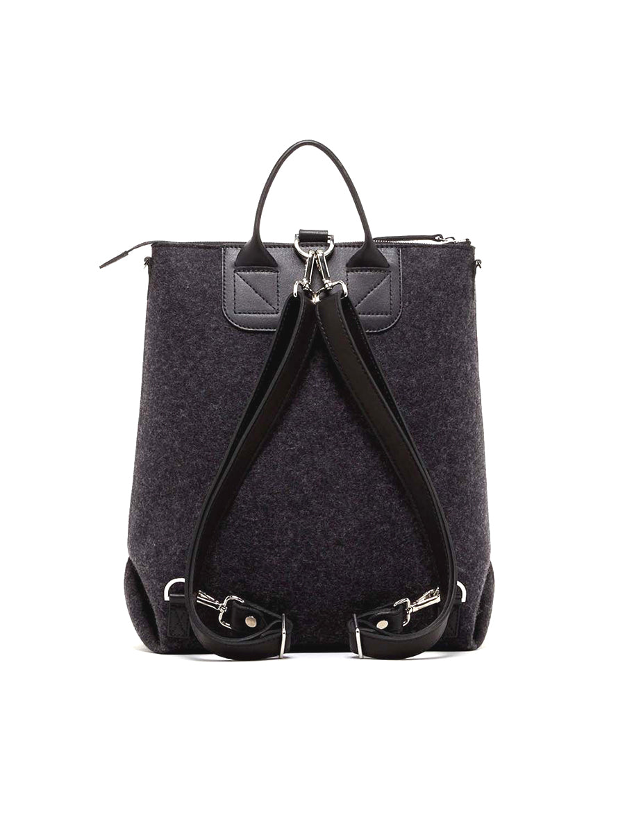 Bedford Wool Backpack - Charcoal