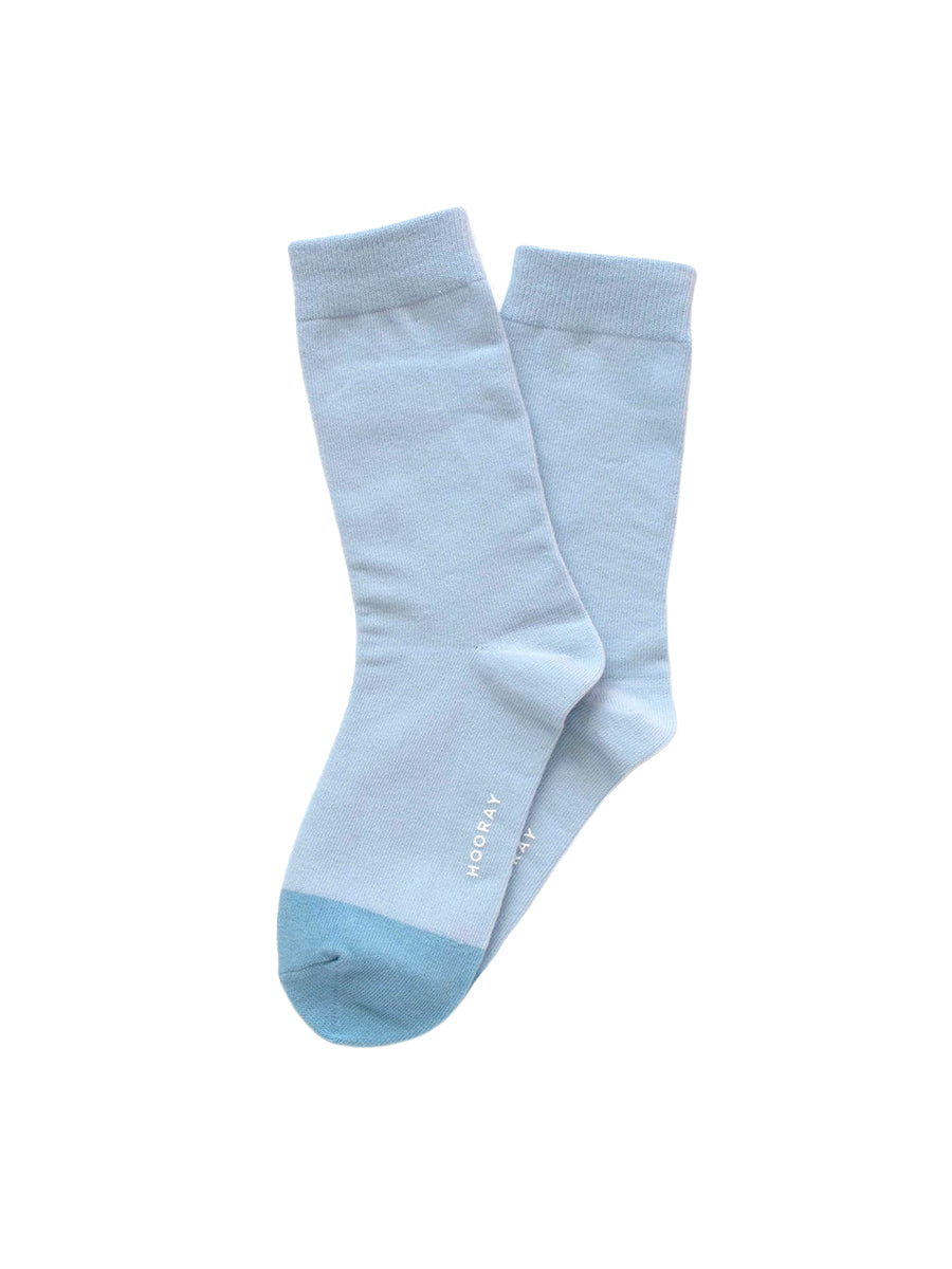 Balboa Crew Socks - Light Blue
