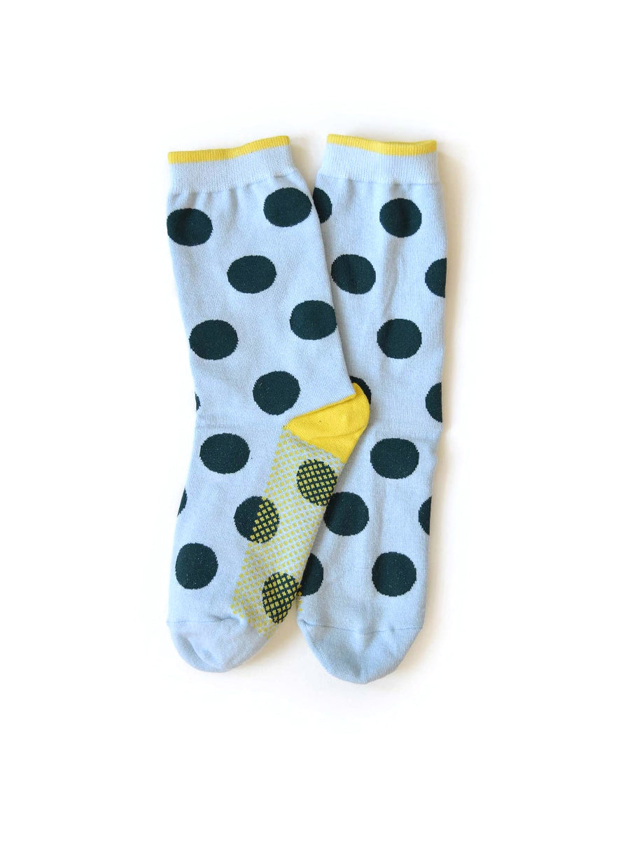 Clipper Polka Dot Crew Socks