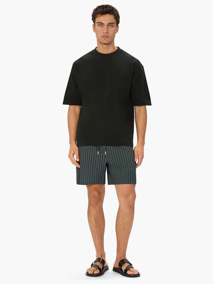 The Berkeley Swim Shorts - Dark Teal & Arctic