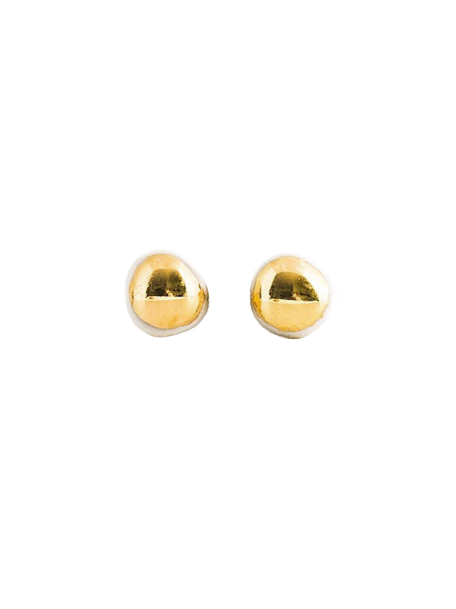Dot Studs - Shiny Gold