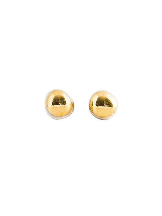 Dot Studs - Shiny Gold